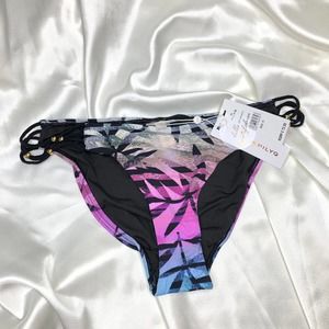 NWT Multicolor Bikini Swim Bottom Size M